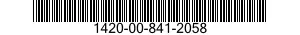 1420-00-841-2058  1420008412058 008412058
