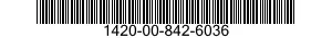 1420-00-842-6036  1420008426036 008426036