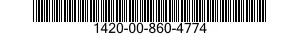 1420-00-860-4774  1420008604774 008604774
