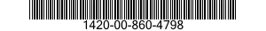 1420-00-860-4798  1420008604798 008604798