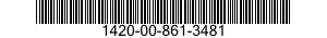 1420-00-861-3481  1420008613481 008613481