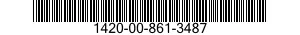 1420-00-861-3487  1420008613487 008613487