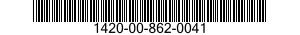 1420-00-862-0041  1420008620041 008620041