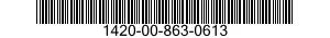 1420-00-863-0613  1420008630613 008630613