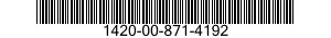 1420-00-871-4192  1420008714192 008714192