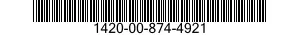 1420-00-874-4921  1420008744921 008744921