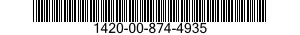 1420-00-874-4935 PISTON SERVO 1420008744935 008744935