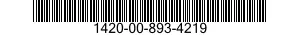 1420-00-893-4219  1420008934219 008934219