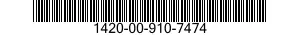 1420-00-910-7474 INERTIAL MEASUREMENT DEVICE,GUIDED MISSILE 1420009107474 009107474