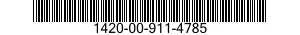 1420-00-911-4785  1420009114785 009114785