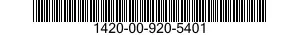 1420-00-920-5401  1420009205401 009205401