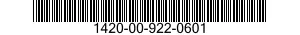 1420-00-922-0601  1420009220601 009220601