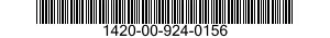 1420-00-924-0156  1420009240156 009240156