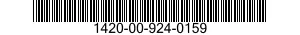 1420-00-924-0159  1420009240159 009240159