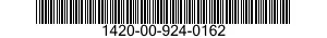 1420-00-924-0162  1420009240162 009240162