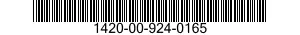 1420-00-924-0165  1420009240165 009240165