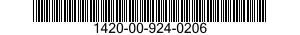 1420-00-924-0206  1420009240206 009240206