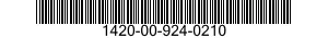 1420-00-924-0210  1420009240210 009240210