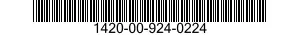 1420-00-924-0224  1420009240224 009240224