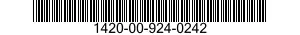 1420-00-924-0242  1420009240242 009240242