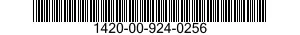 1420-00-924-0256  1420009240256 009240256