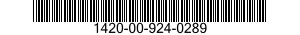 1420-00-924-0289  1420009240289 009240289