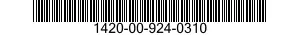 1420-00-924-0310  1420009240310 009240310