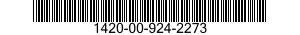 1420-00-924-2273  1420009242273 009242273