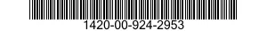 1420-00-924-2953  1420009242953 009242953