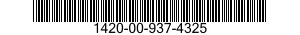 1420-00-937-4325  1420009374325 009374325