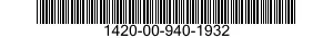 1420-00-940-1932 BALL END,RELIEF VAL 1420009401932 009401932