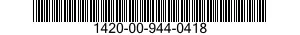1420-00-944-0418  1420009440418 009440418