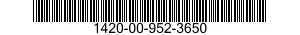 1420-00-952-3650  1420009523650 009523650