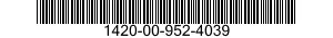1420-00-952-4039  1420009524039 009524039