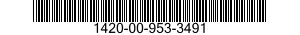 1420-00-953-3491  1420009533491 009533491