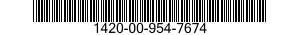 1420-00-954-7674  1420009547674 009547674