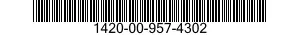 1420-00-957-4302  1420009574302 009574302
