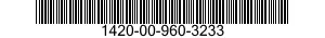 1420-00-960-3233  1420009603233 009603233