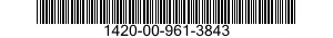 1420-00-961-3843  1420009613843 009613843
