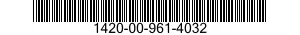 1420-00-961-4032  1420009614032 009614032