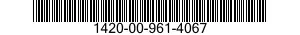 1420-00-961-4067  1420009614067 009614067