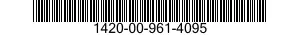 1420-00-961-4095 NUT,SELF-LOCKING,PLATE 1420009614095 009614095