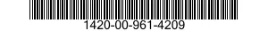 1420-00-961-4209 SEMICONDUCTOR DEVICE,DIODE 1420009614209 009614209