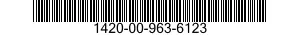 1420-00-963-6123  1420009636123 009636123