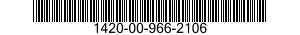 1420-00-966-2106  1420009662106 009662106