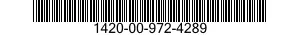 1420-00-972-4289  1420009724289 009724289