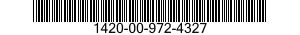 1420-00-972-4327  1420009724327 009724327
