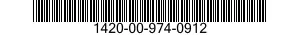 1420-00-974-0912  1420009740912 009740912