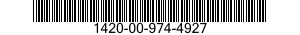 1420-00-974-4927  1420009744927 009744927