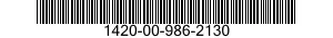 1420-00-986-2130  1420009862130 009862130